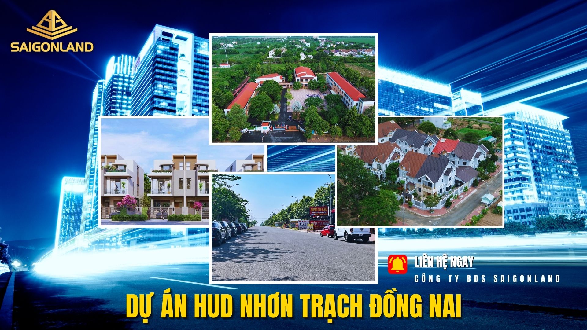 Bán đất nền Nhà Vườn dự án Hud Nhơn Trạch - Saigonland - Ảnh chính